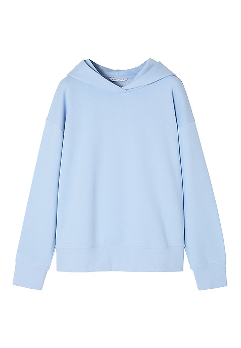 PASTELOWA BLUZA Z KAPTUREM — NULA NIEBIESKI 2