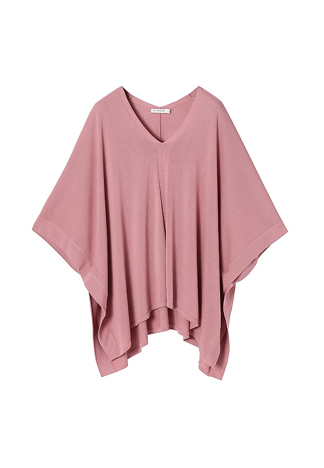 LADIES' PONCHO SWEATER PONNA LADIES' PONCHO SWEATER PONNA PINK 6