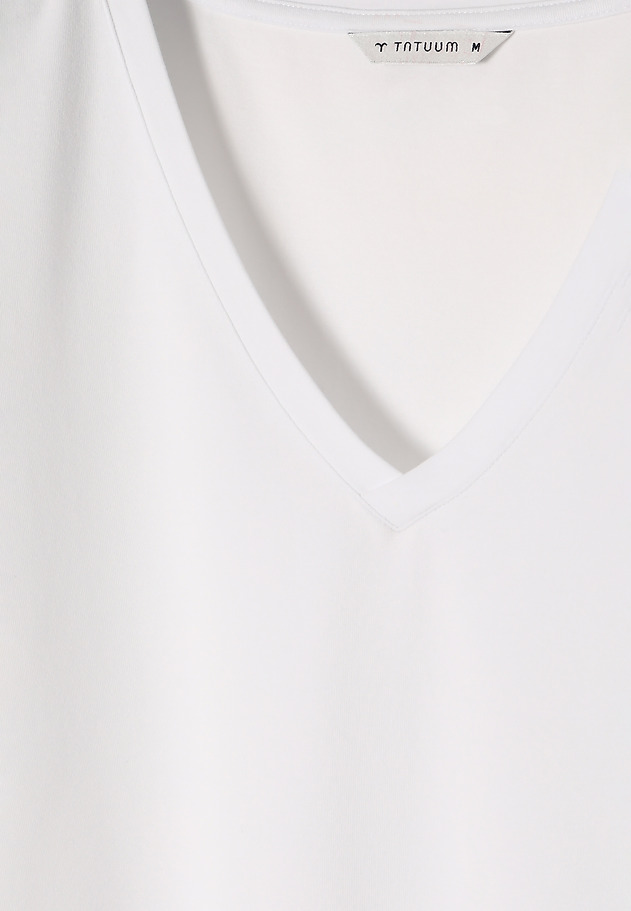 DÁMSKÁ ÚPLETOVÁ HALENKA S KRÁTKÝM RUKÁVEM LISA DÁMSKÁ ÚPLETOVÁ HALENKA S KRÁTKÝM RUKÁVEM LISA BÍLÁ 6