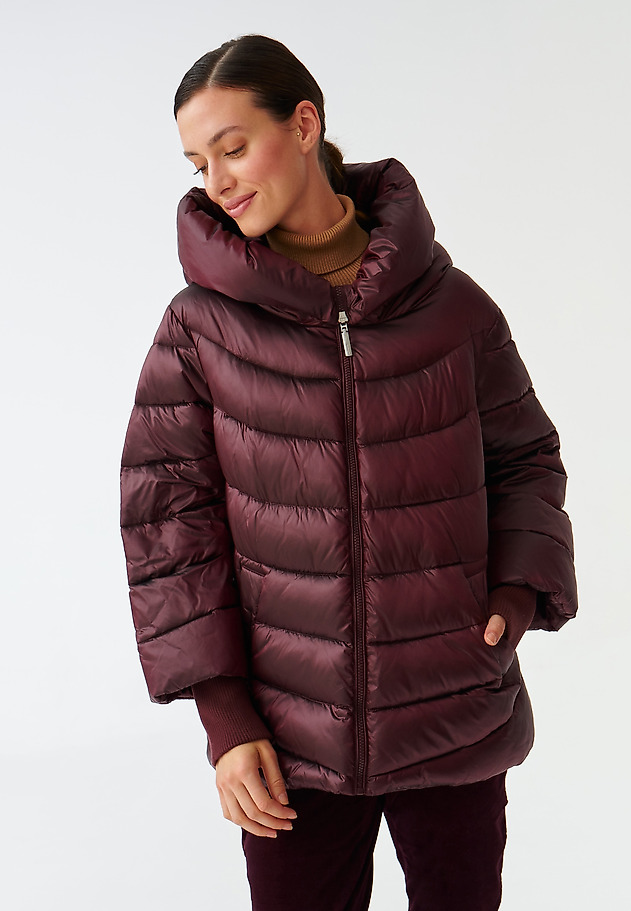 LADIES’ PADDED JACKET WITH HOOD EMIKIA LADIES’ PADDED JACKET WITH HOOD EMIKIA CZERWONY 3