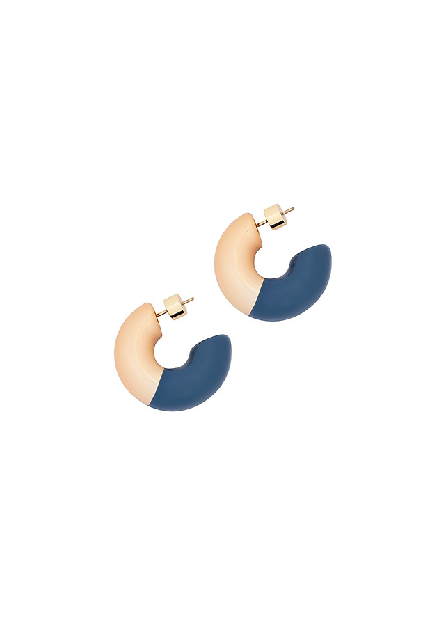 MASSIVE EARRINGS - ORINN MASSIVE EARRINGS - ORINN NIEBIESKI 2