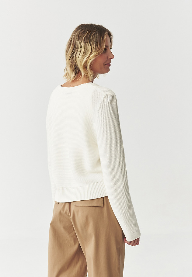 CARDIGAN ELEGANT — CHRISTINE CARDIGAN ELEGANT — CHRISTINE ECRU 4