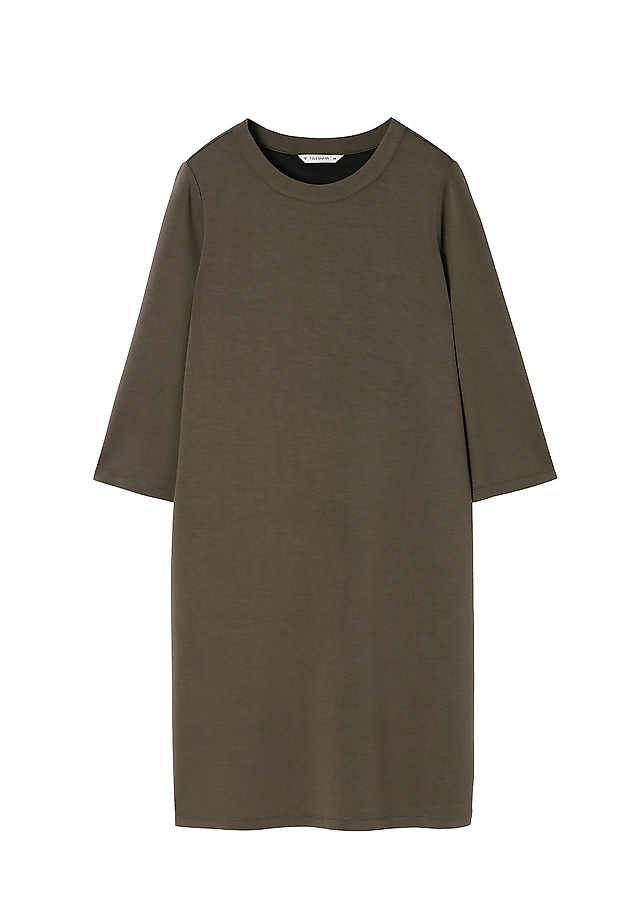 LADIES' SIMPLE DRESS ROSALIA LADIES' SIMPLE DRESS ROSALIA KHAKI 5