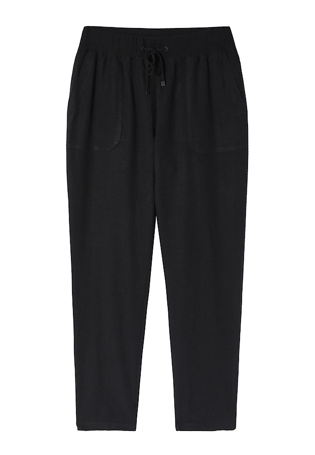 LADIES’ BREATHABLE PANTS WITH SEWN IN ELASTIC - ONORA 1 LADIES’ BREATHABLE PANTS WITH SEWN IN ELASTIC - ONORA 1 BLACK 4