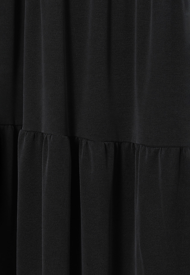 SHORT DRESS WITH A FRILL RIKSONA SHORT DRESS WITH A FRILL RIKSONA BLACK 7