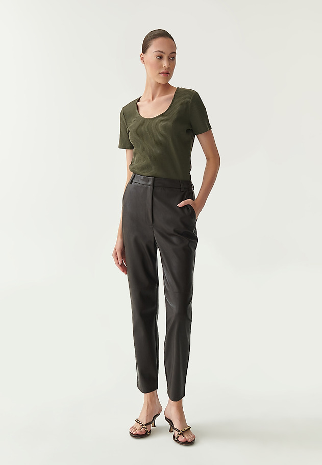 PROSTA BLUZKA DAMSKA FILOMI PROSTA BLUZKA DAMSKA FILOMI KHAKI 4