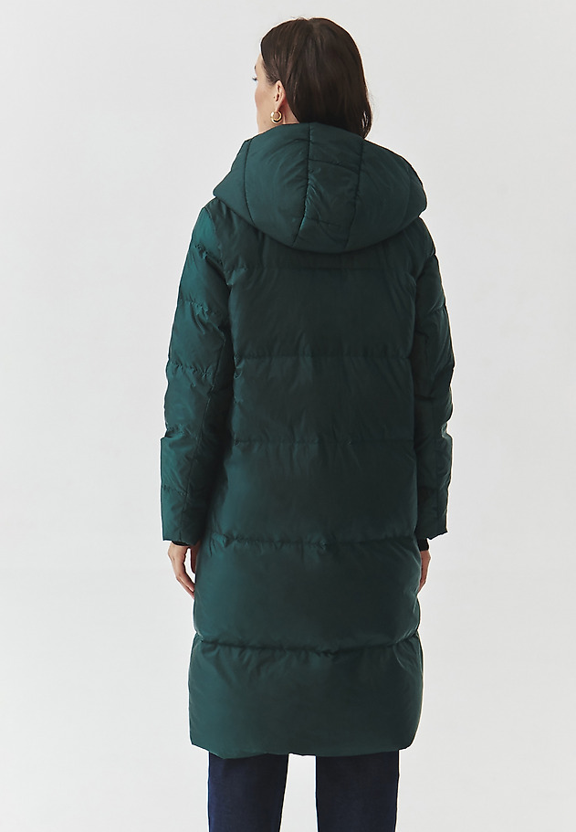 LADIES' FABRIC COAT WITH FILLING — MORENA LADIES' FABRIC COAT WITH FILLING — MORENA ZIELONY 4