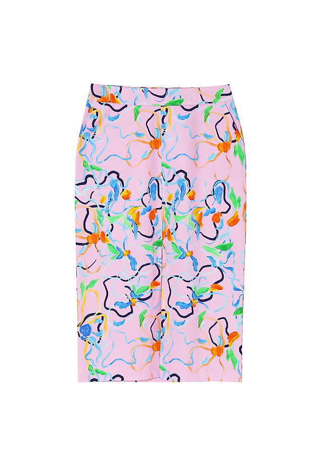 BLOOMING COLLECTION: SIMPLE SKIRT PANAMA BLOOMING COLLECTION: SIMPLE SKIRT PANAMA MULTIKOLOR 3