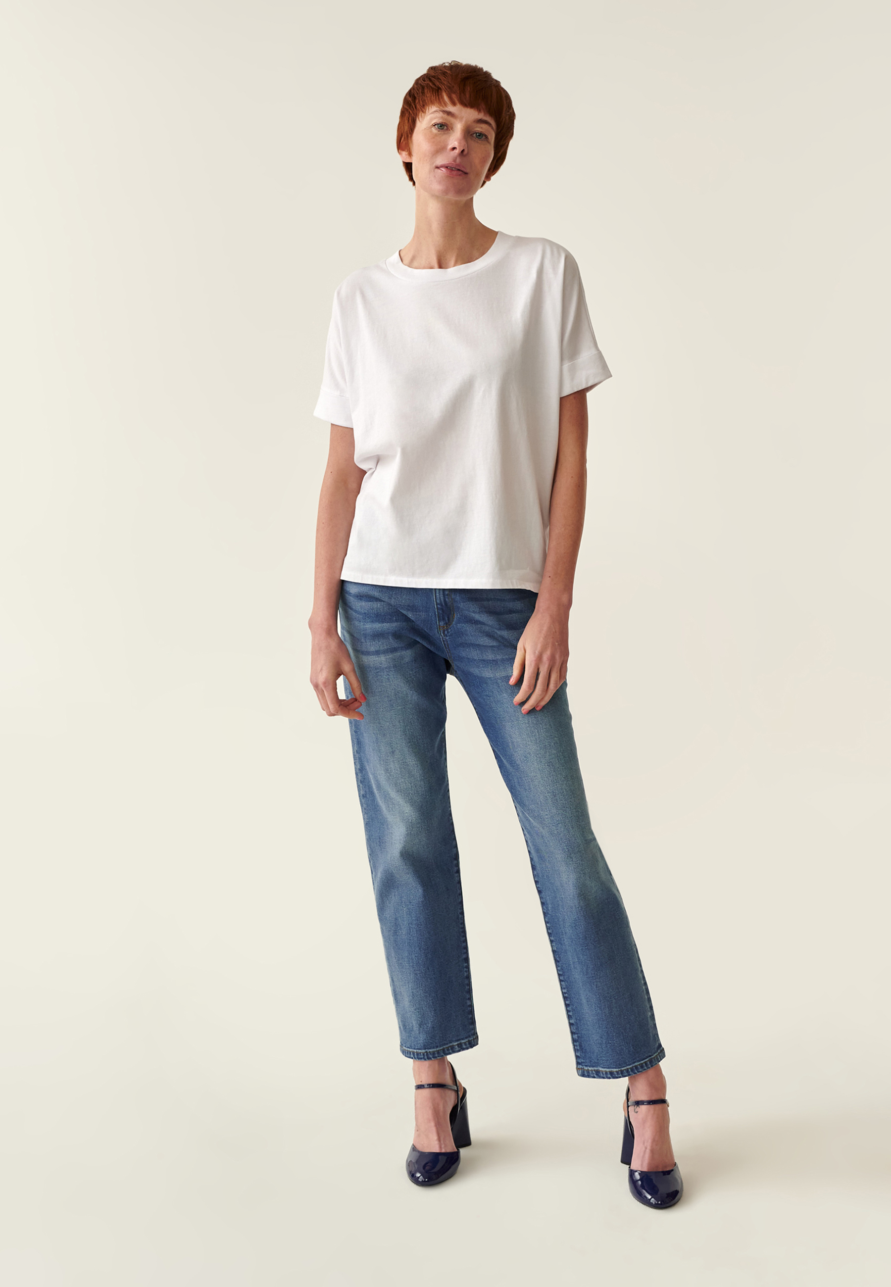 BAWEŁNIANY T-SHIRT DAMSKI LIKE 4