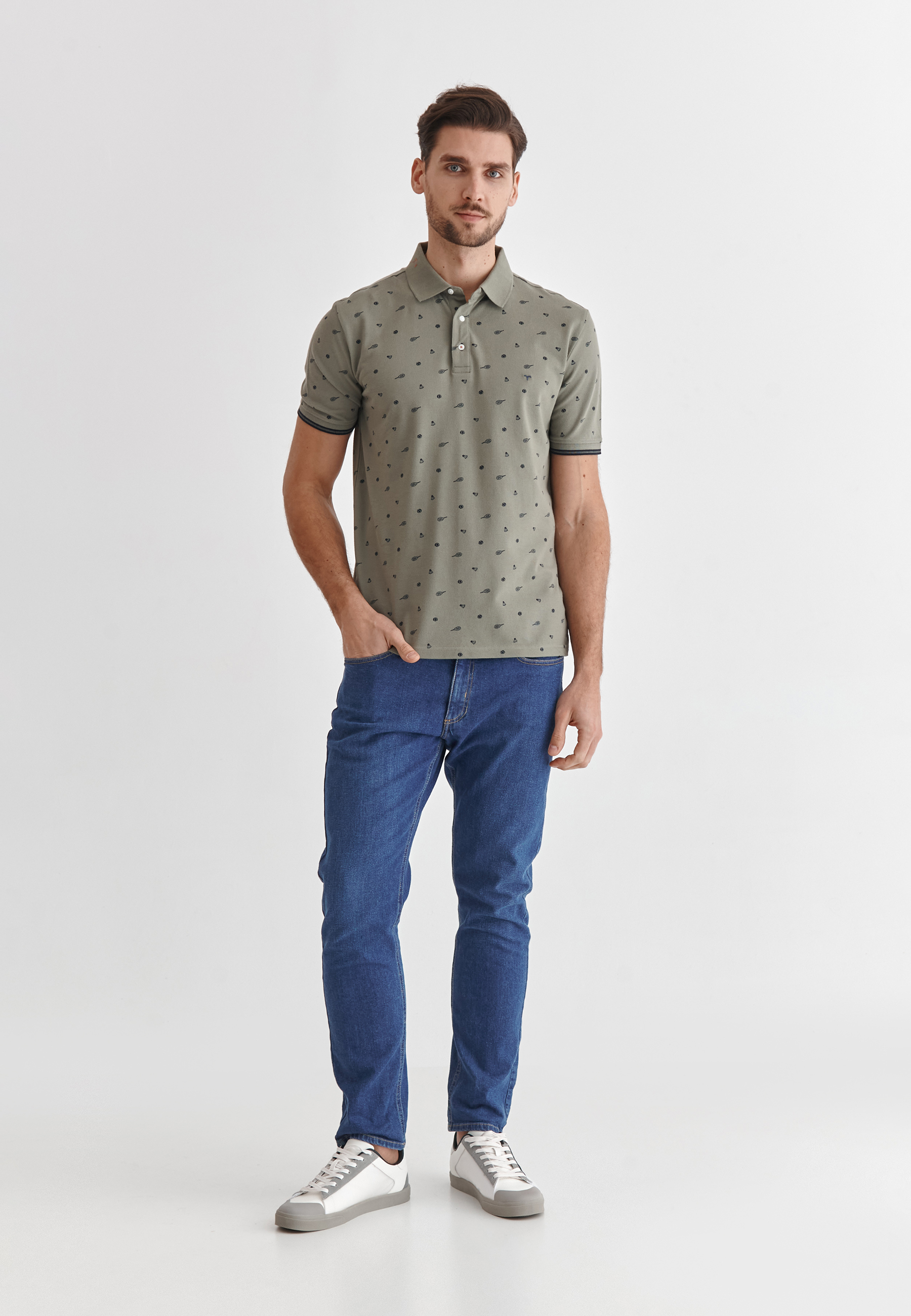 MĘSKA KOSZULKA POLO Z BAWEŁNY JAY 9