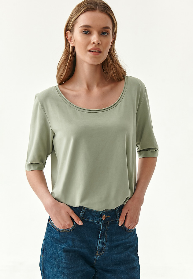 LUŹNA BLUZKA DAMSKA ORAWO LUŹNA BLUZKA DAMSKA ORAWO KHAKI 1