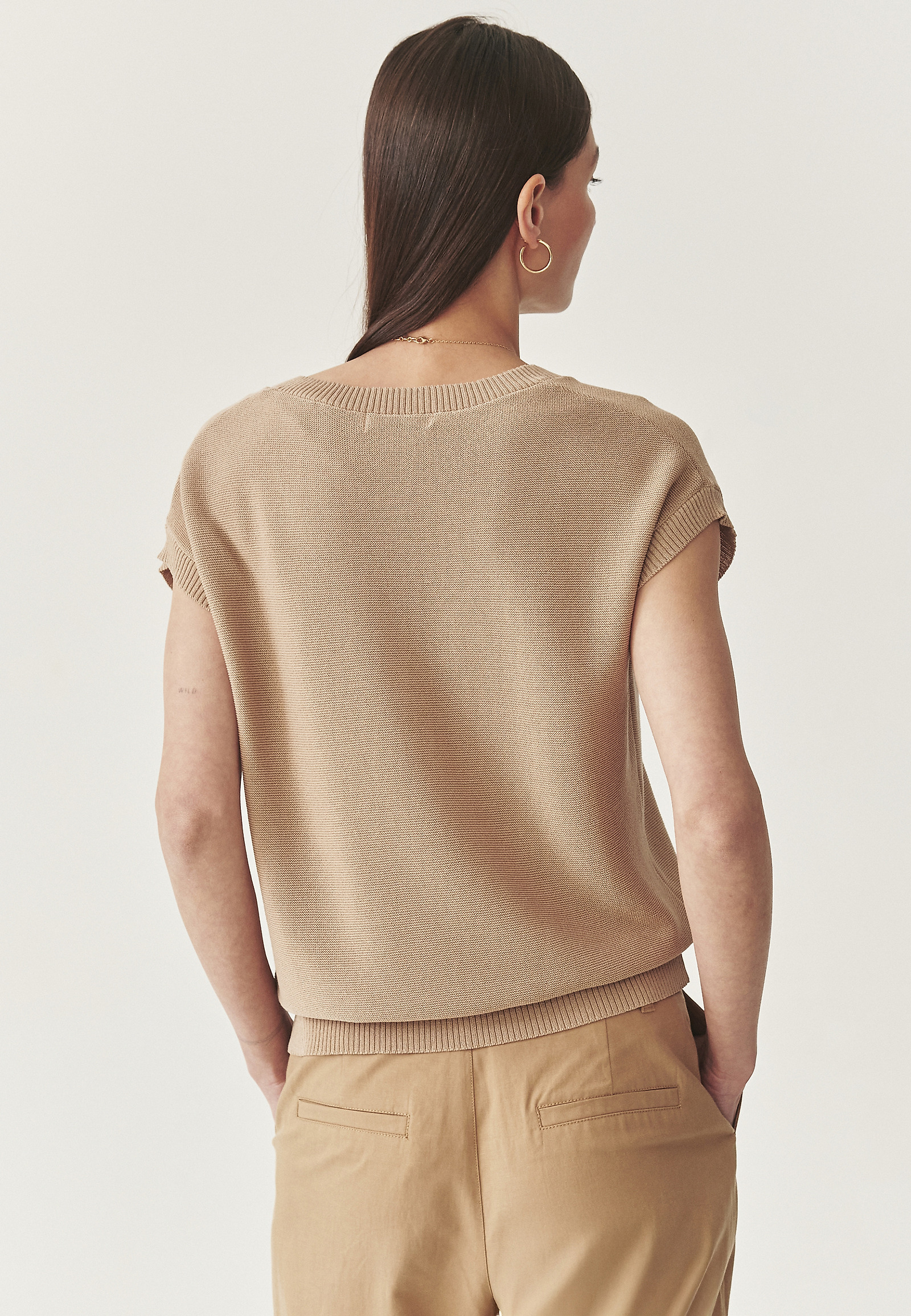 CLASSIC BLOUSE KÉNYELMES FAGYIANYAGBÓL - EZALJA CLASSIC BLOUSE KÉNYELMES FAGYIANYAGBÓL - EZALJA BÉZS 113380
