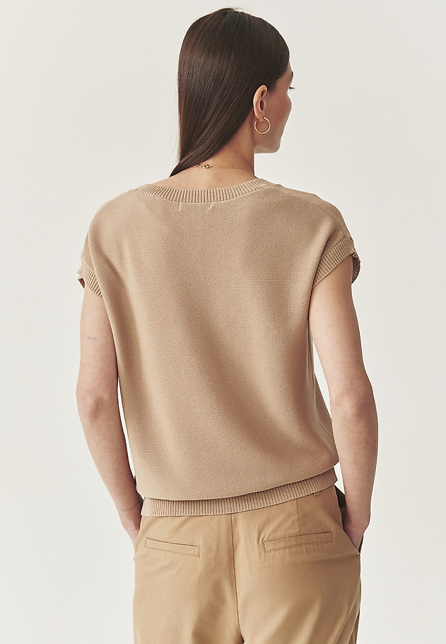 CLASSIC BLOUSE KÉNYELMES FAGYIANYAGBÓL - EZALJA CLASSIC BLOUSE KÉNYELMES FAGYIANYAGBÓL - EZALJA BÉZS 3