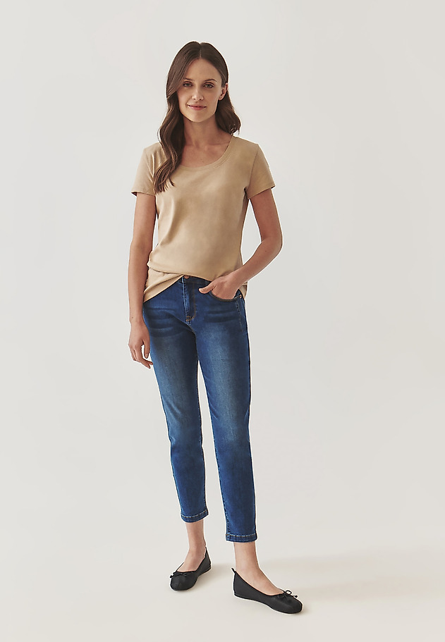 DÁMSKE PRILIEHAVÉ BAVLNENÉ TRIČKO – ANTONINA DÁMSKE PRILIEHAVÉ BAVLNENÉ TRIČKO – ANTONINA BÉŽOVÁ 3