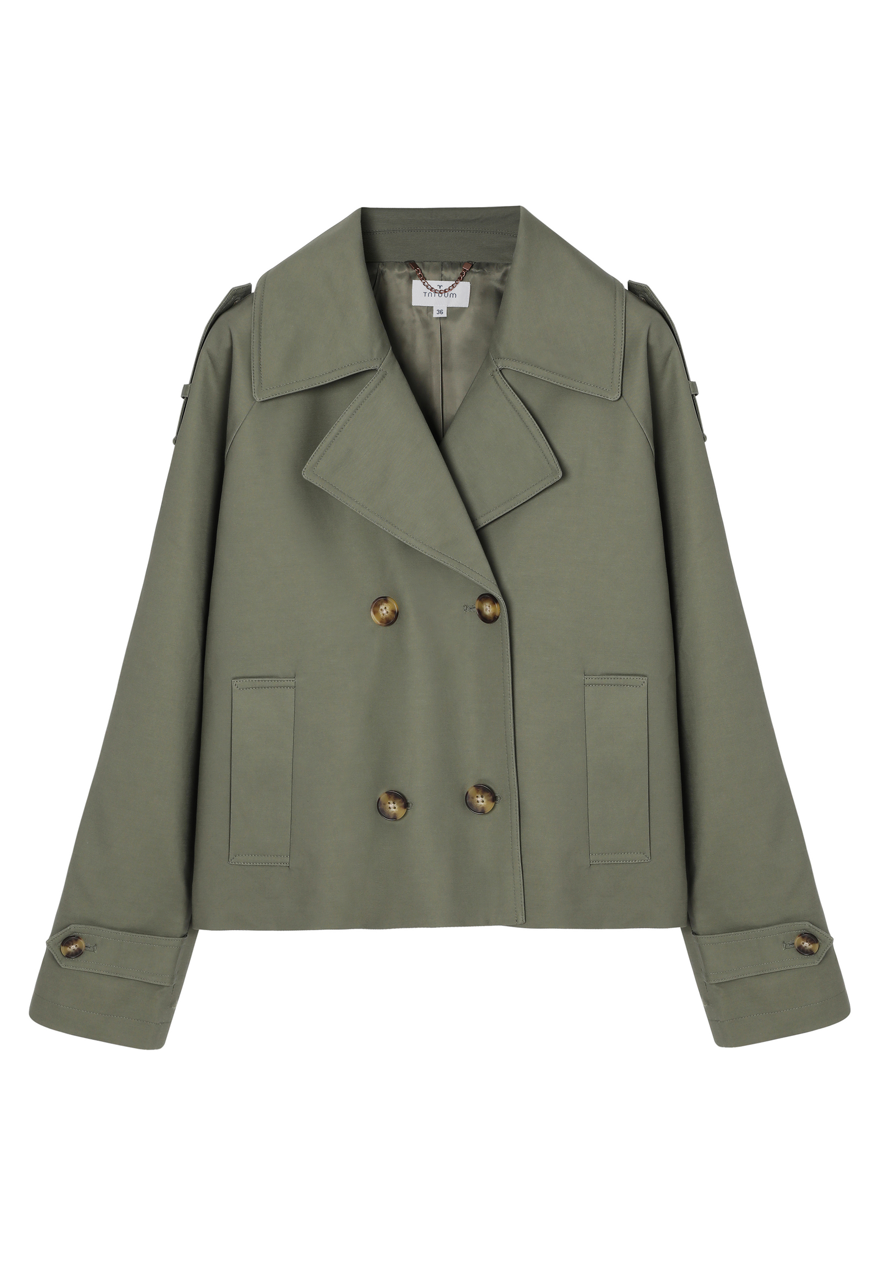 TKANINOWA KURTKA - SERKENI 1 ZIELONY 2