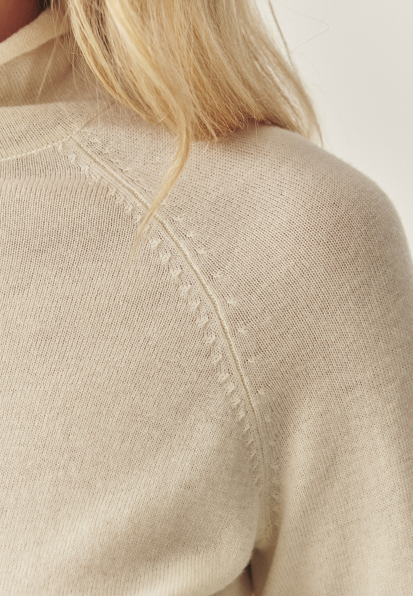 MULESING-FREE WOOL GOLF - MONROE MULESING-FREE WOOL GOLF - MONROE BEIGE 117435