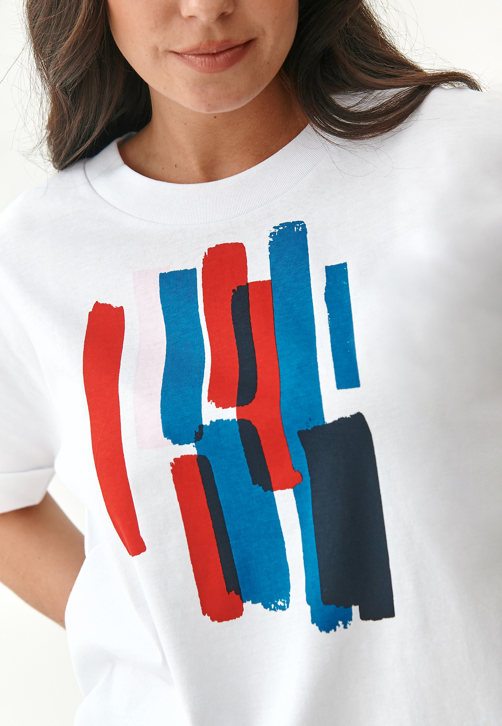 T-SHIRT DAMSKI LIKE 2 T-SHIRT DAMSKI LIKE 2 BIAŁY 79964