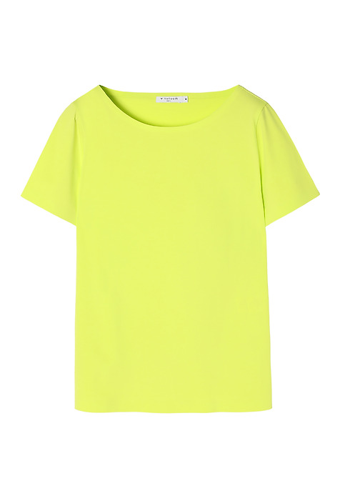 LADIES’ CLASSIC SHORT-SLEEVED BLOUSE - MIKAJA 1 GREEN 2