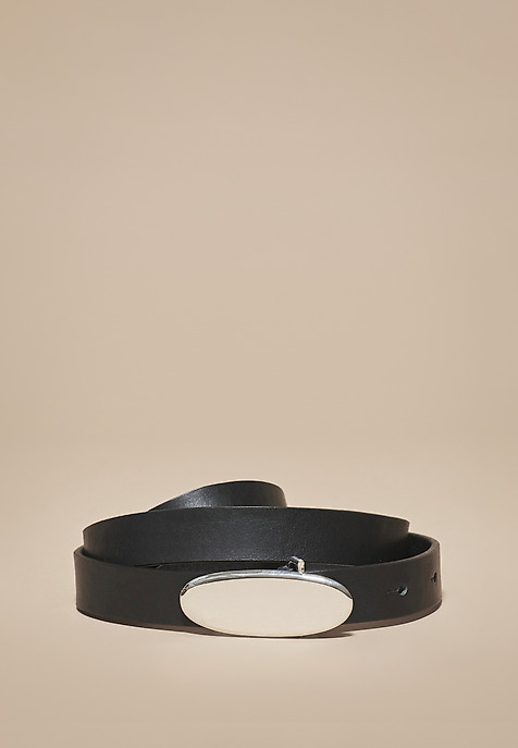 CINTURĂ DIN PIELĂ PENTRU FEMEI - ZELENA NEGRU 2