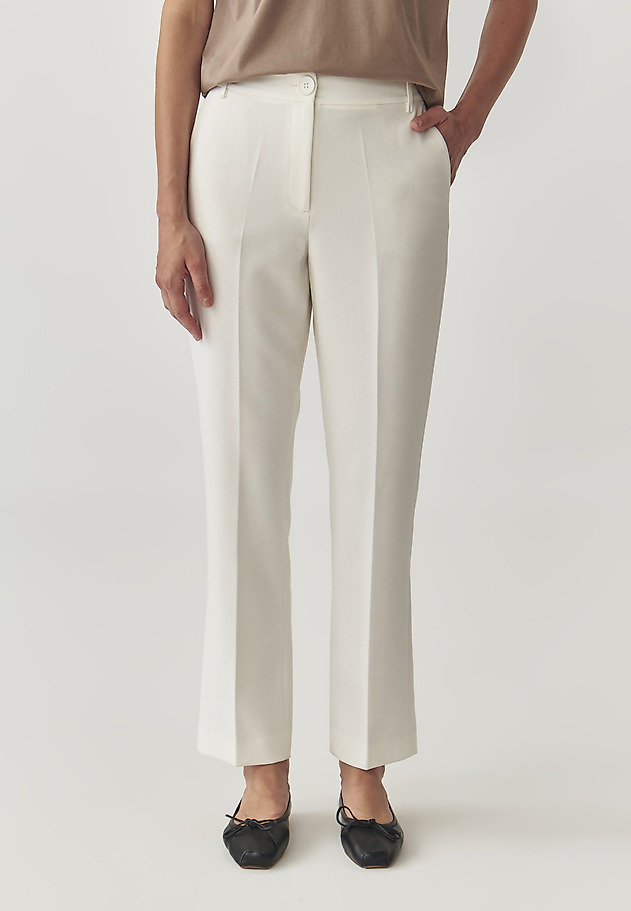 ELEGANT LADIES’ TROUSERS - LATONI 1 ELEGANT LADIES’ TROUSERS - LATONI 1 ECRU 4