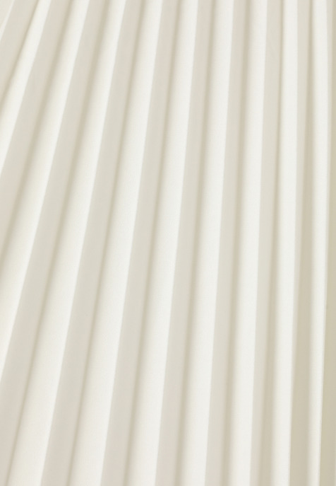 PLEATED SKIRT — MIRAMA 5 ECRU 2
