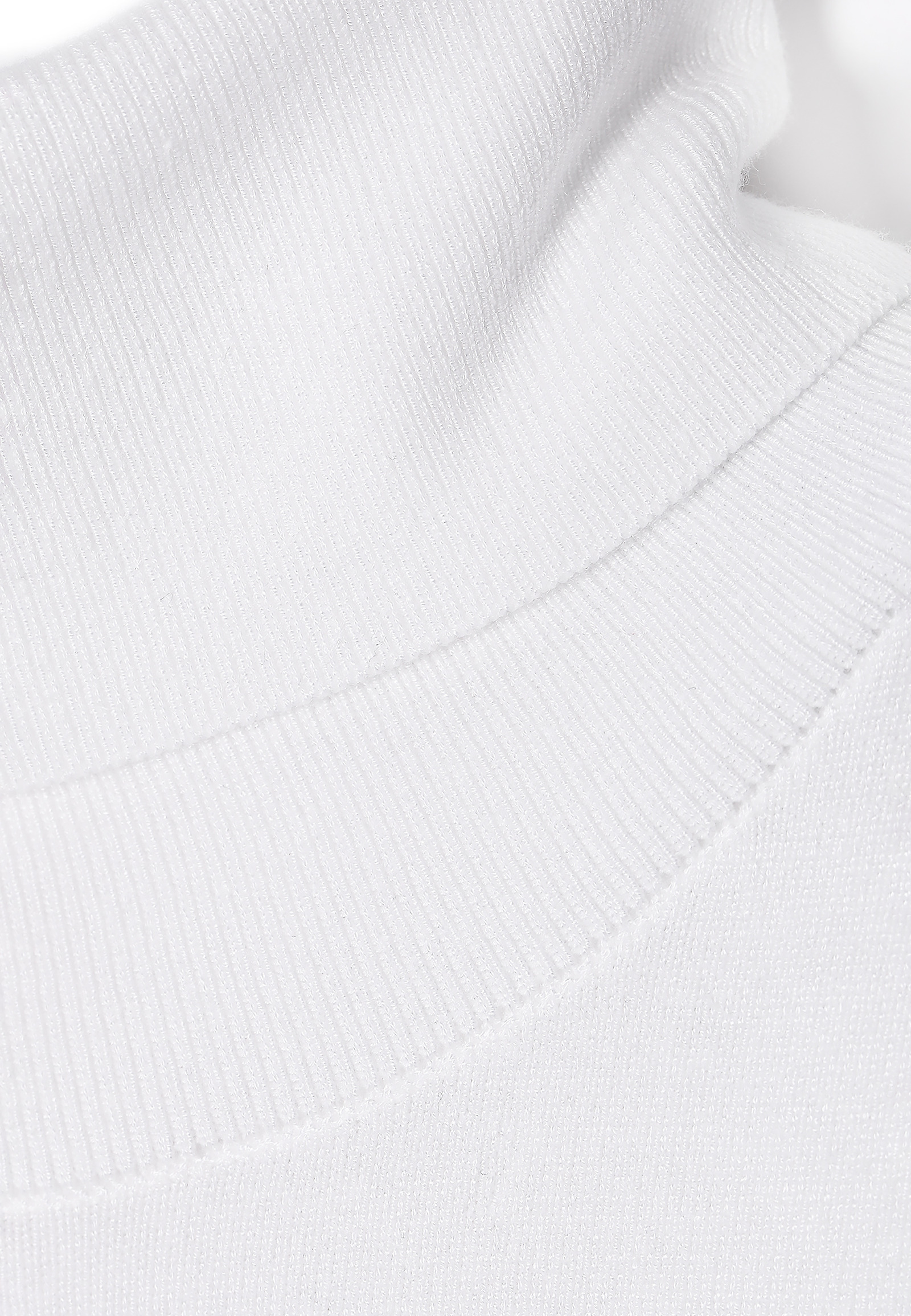 LADIES' SHORT-SLEEVED TURTLENECK  LU LADIES' SHORT-SLEEVED TURTLENECK  LU ECRU 85689