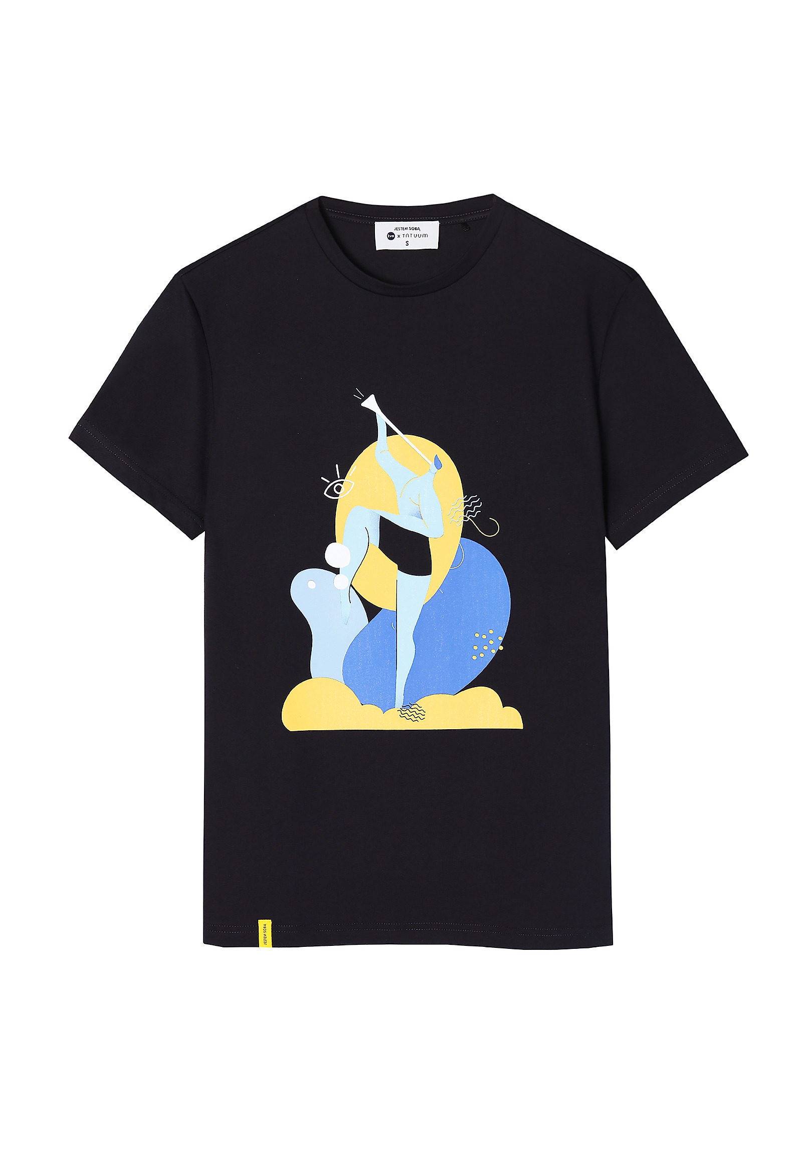 T-SHIRT MĘSKI MIKIN 1 JS T-SHIRT MĘSKI MIKIN 1 JS GRANATOWY 82558