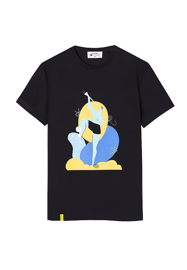 MEN'S T-SHIRT MIKIN 1 JS MEN'S T-SHIRT MIKIN 1 JS NAVY BLUE 6