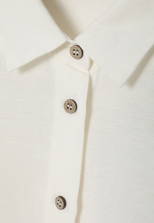 LADIES’ SHIRT WITH SIDE BUTTONS - SUZA LADIES’ SHIRT WITH SIDE BUTTONS - SUZA ECRU 9