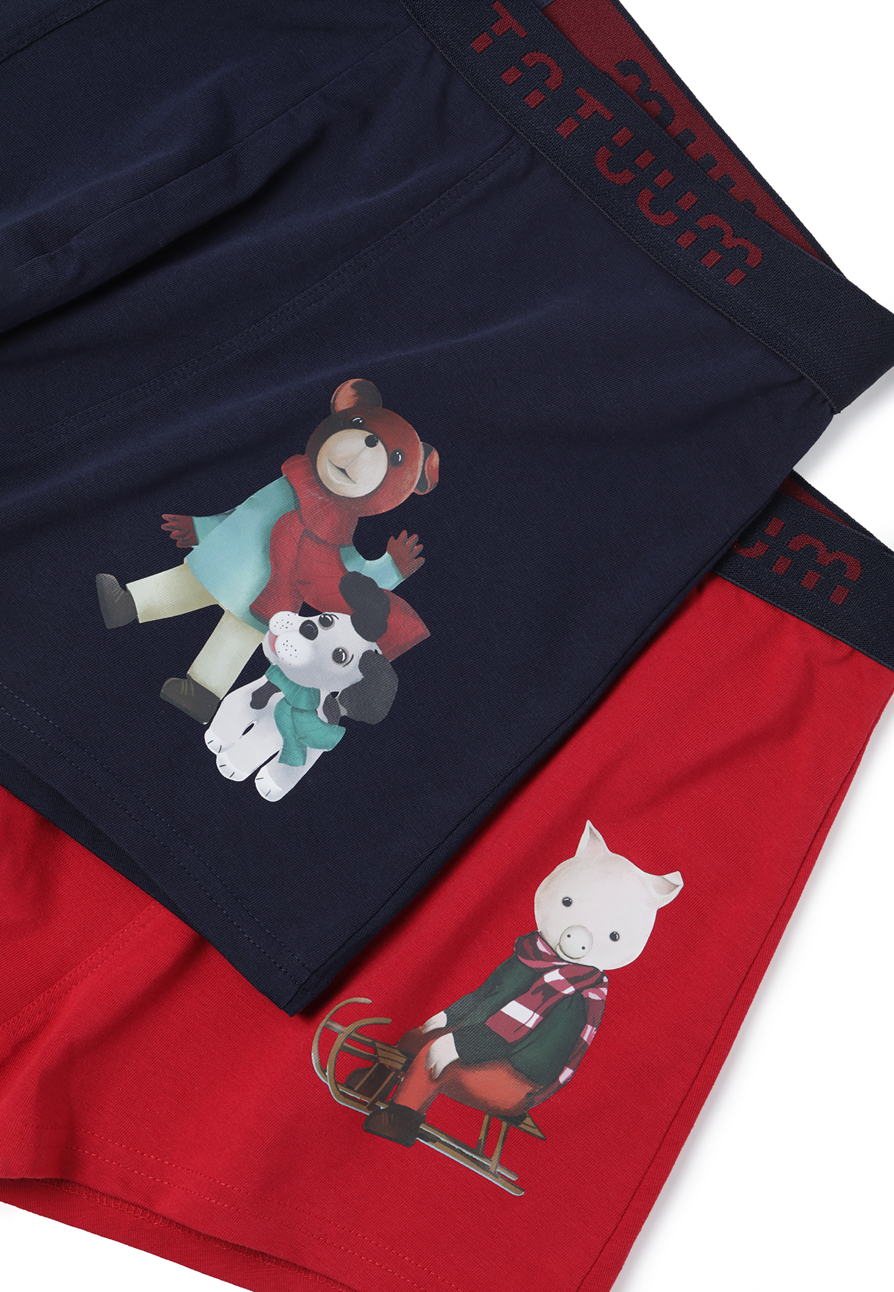 2-PACK BOKSEREK MĘSKICH  MISIERIKI 6 GRANATOWY 2