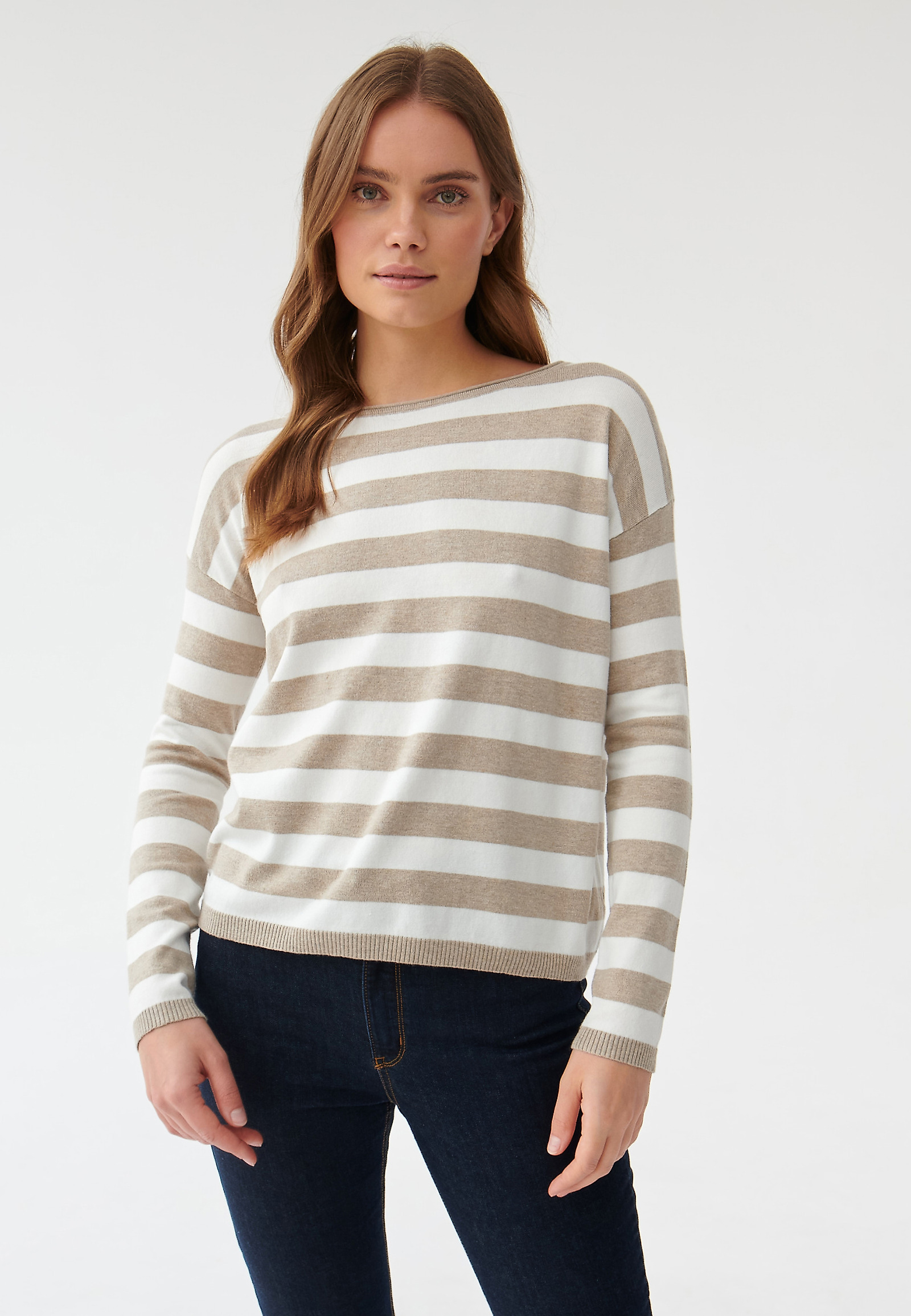 LADIES’ STRIPED SWEATER STRIPPO LADIES’ STRIPED SWEATER STRIPPO MULTICOLOR 89460