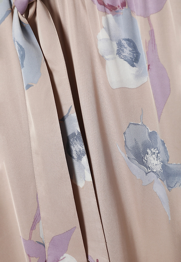 LADIES’ LONG SATIN FLORAL DRESS - OENA LADIES’ LONG SATIN FLORAL DRESS - OENA MULTIKOLOR 6