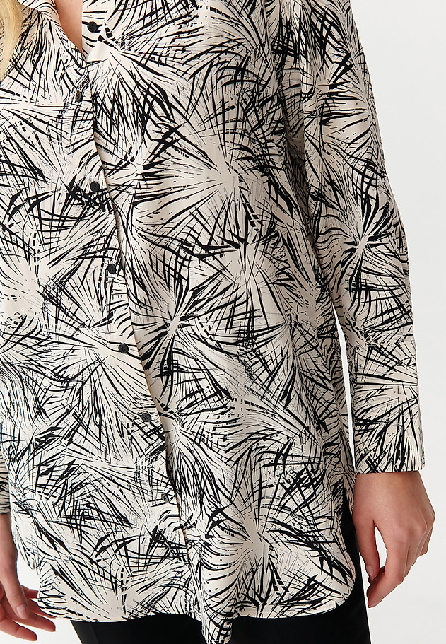 LONG PATTERNED LADIES’ SHIRT - MALIBU 3 LONG PATTERNED LADIES’ SHIRT - MALIBU 3 MULTIKOLOR 5