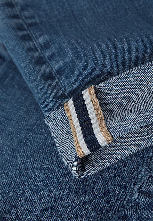 PANTALONI DE DAMĂ DIN DENIM DE DAMĂ ALANA 1 PANTALONI DE DAMĂ DIN DENIM DE DAMĂ ALANA 1 ALBASTRU 9
