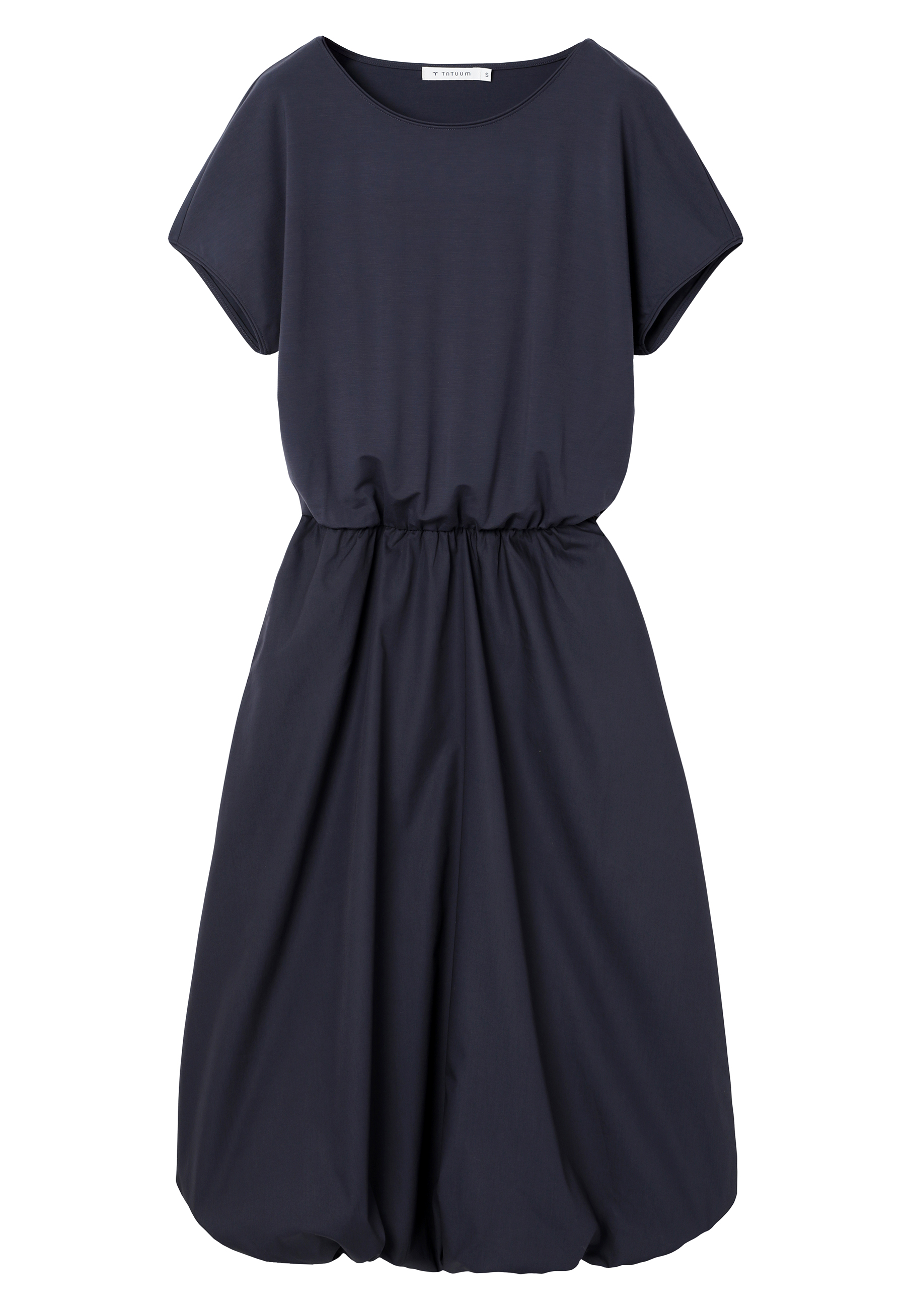 BALÓNOVÉ ŠATY Z KOMBINOVANÉHO MATERIÁLU – SELIJO