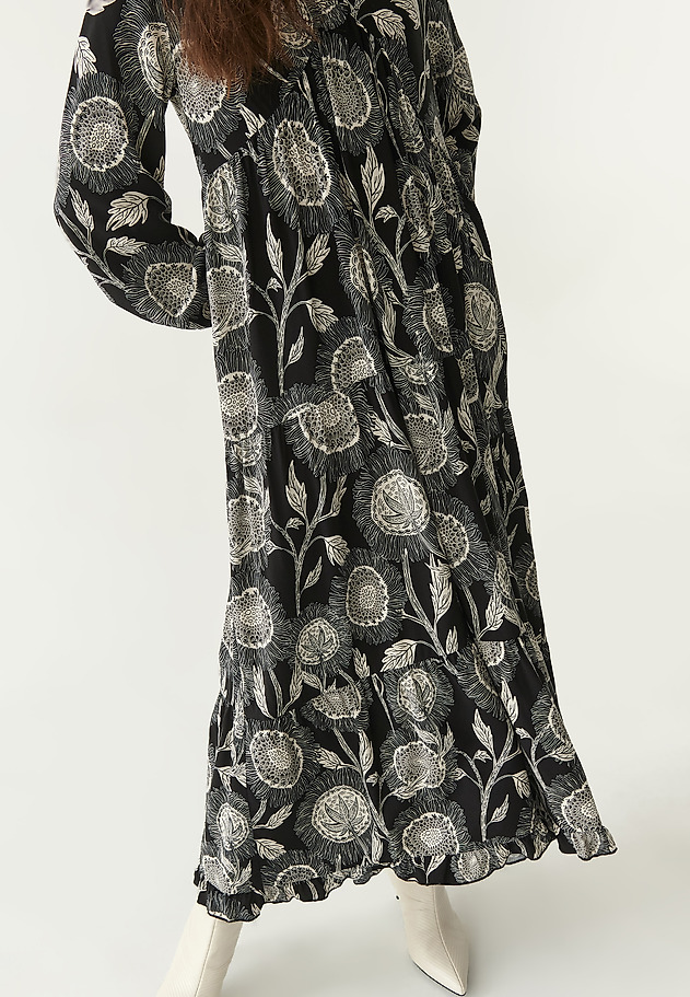 MAXI DRESS WITH A PRINT NANAMI MAXI DRESS WITH A PRINT NANAMI MULTIKOLOR 3