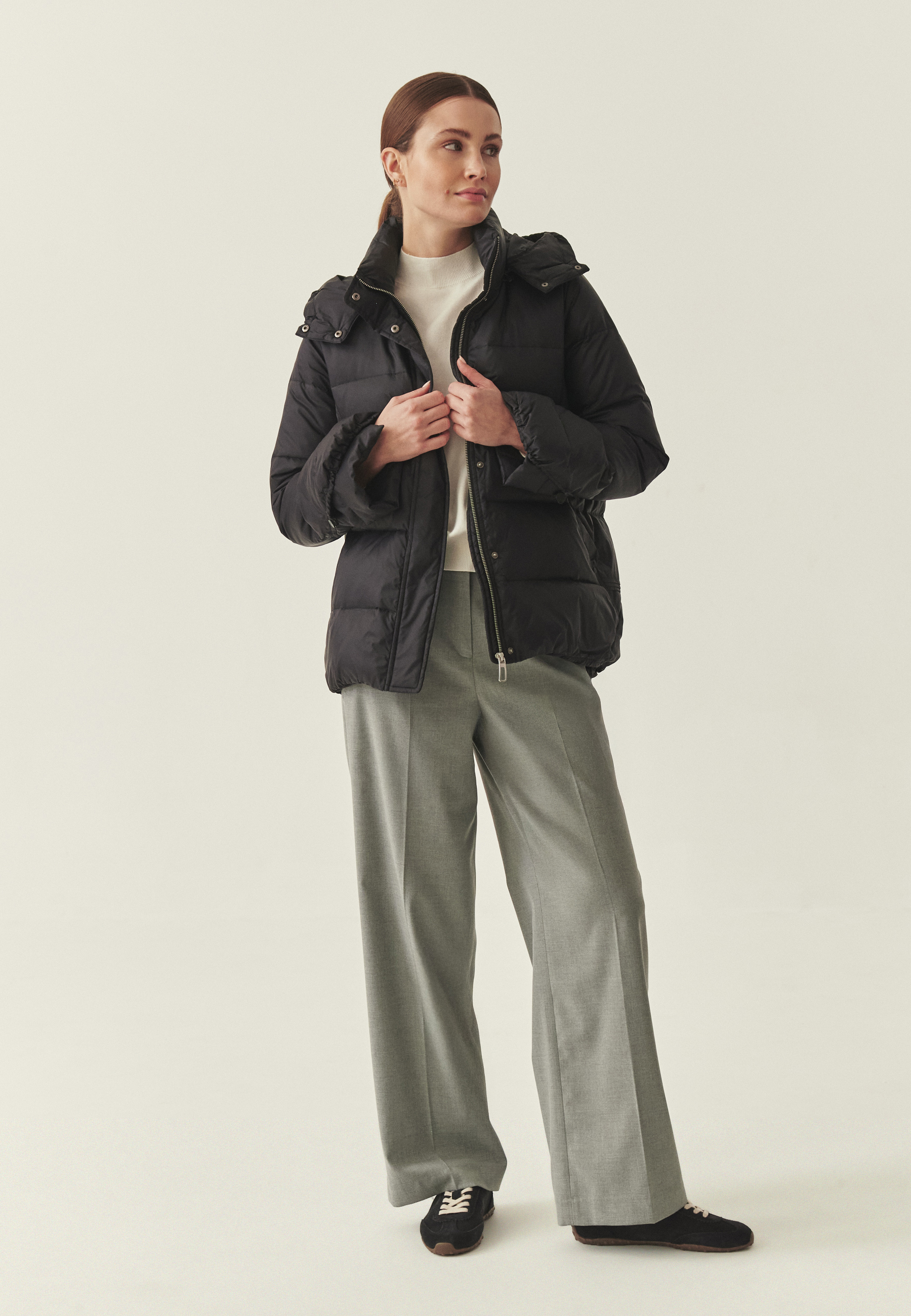 LIGHTWEIGHT JACKET WITH DOWN FILLING - SAWANA