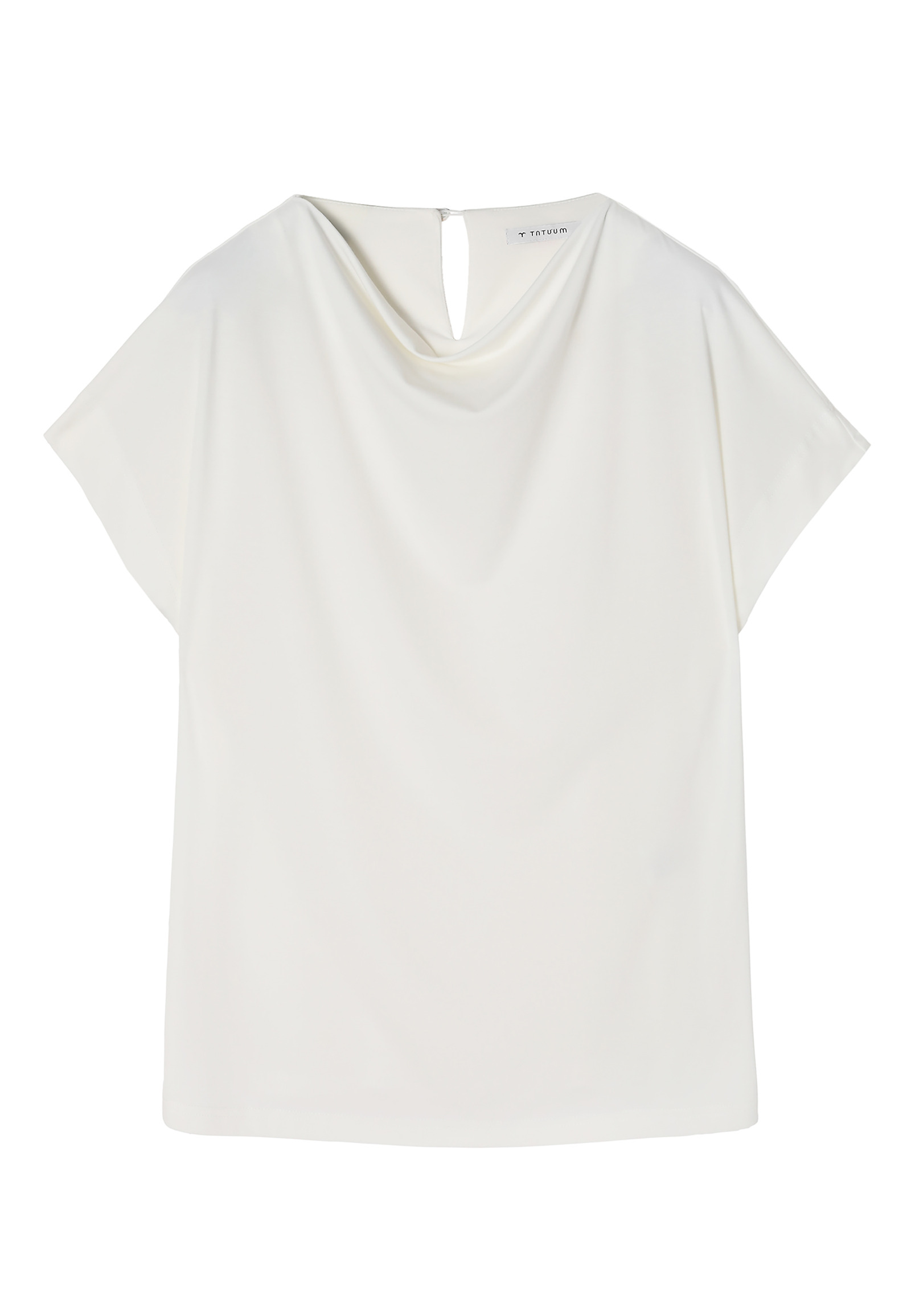 LADIES’ BLOUSE WITH WATER NECKLINE - HAIDIKA LADIES’ BLOUSE WITH WATER NECKLINE - HAIDIKA ECRU 96372