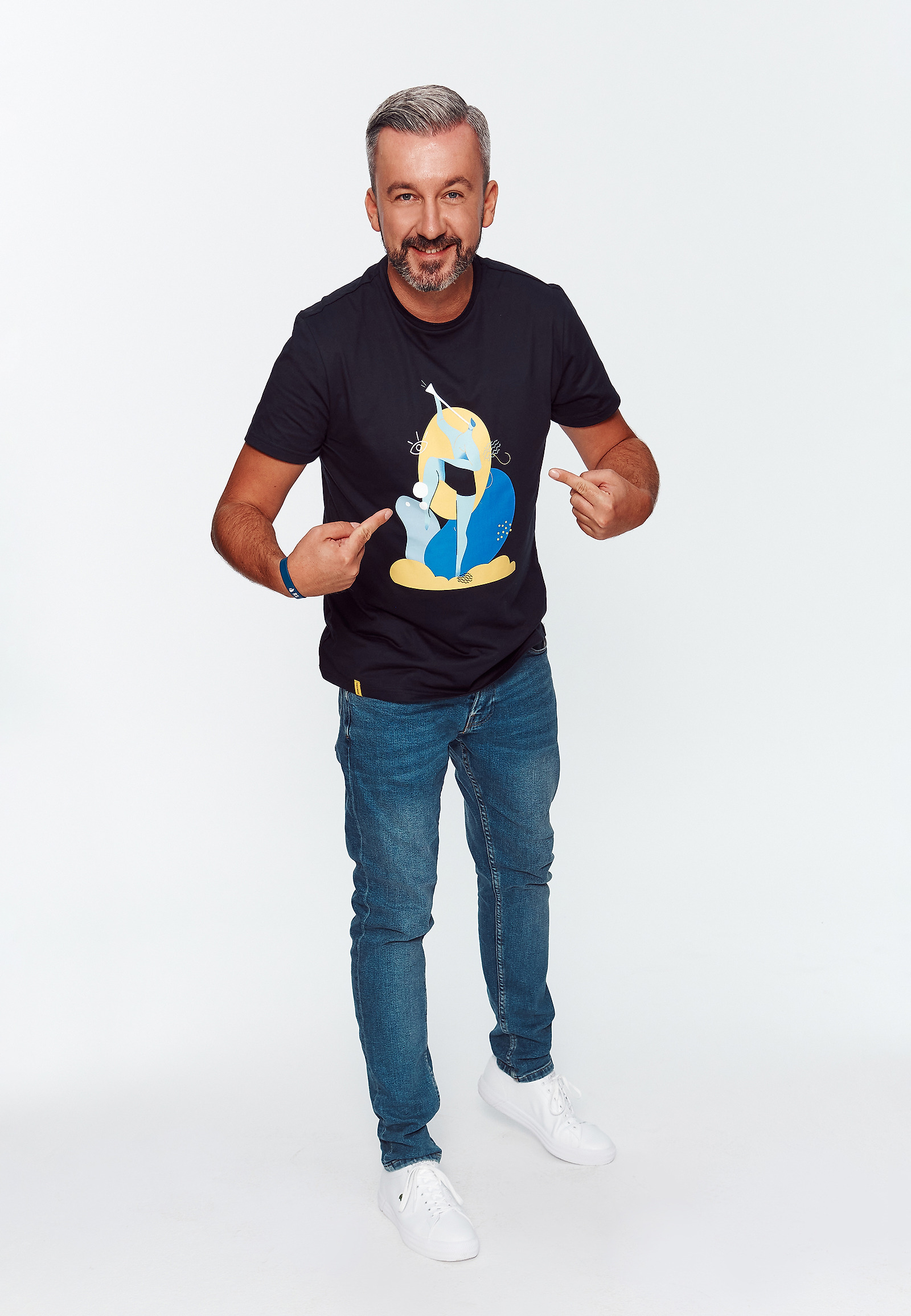 T-SHIRT MĘSKI MIKIN 1 JS T-SHIRT MĘSKI MIKIN 1 JS GRANATOWY 82557