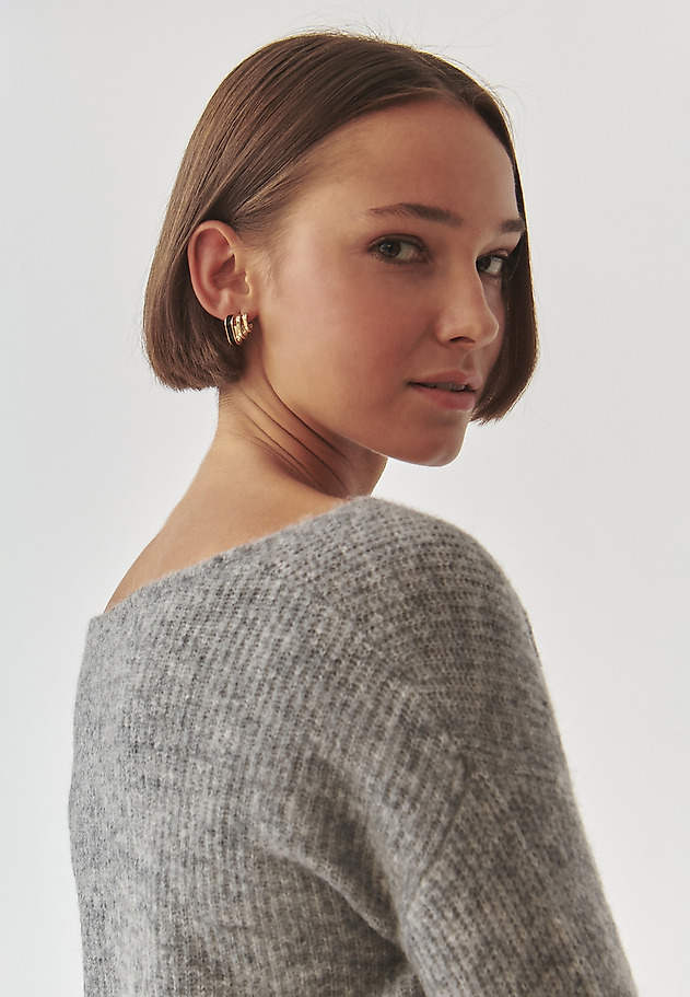 ASYMMETRIC EARRINGS WITH BLACK ACCENT — SPLOTI ASYMMETRIC EARRINGS WITH BLACK ACCENT — SPLOTI GOLD 2