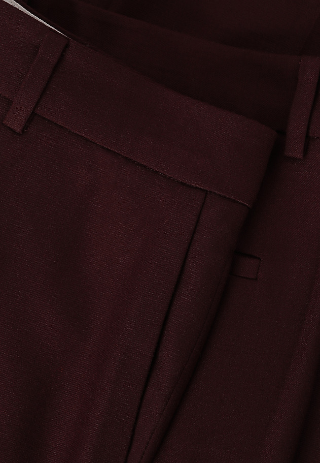 WOOL SUIT TROUSERS - WILLIAMSBURG WOOL SUIT TROUSERS - WILLIAMSBURG ČERVENÁ 5