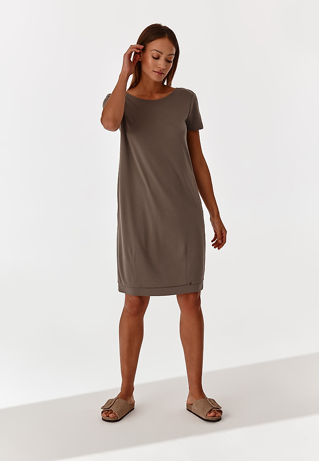 LADIES' KNITTED DRESS KOKA 1 LADIES' KNITTED DRESS KOKA 1 KHAKI 3