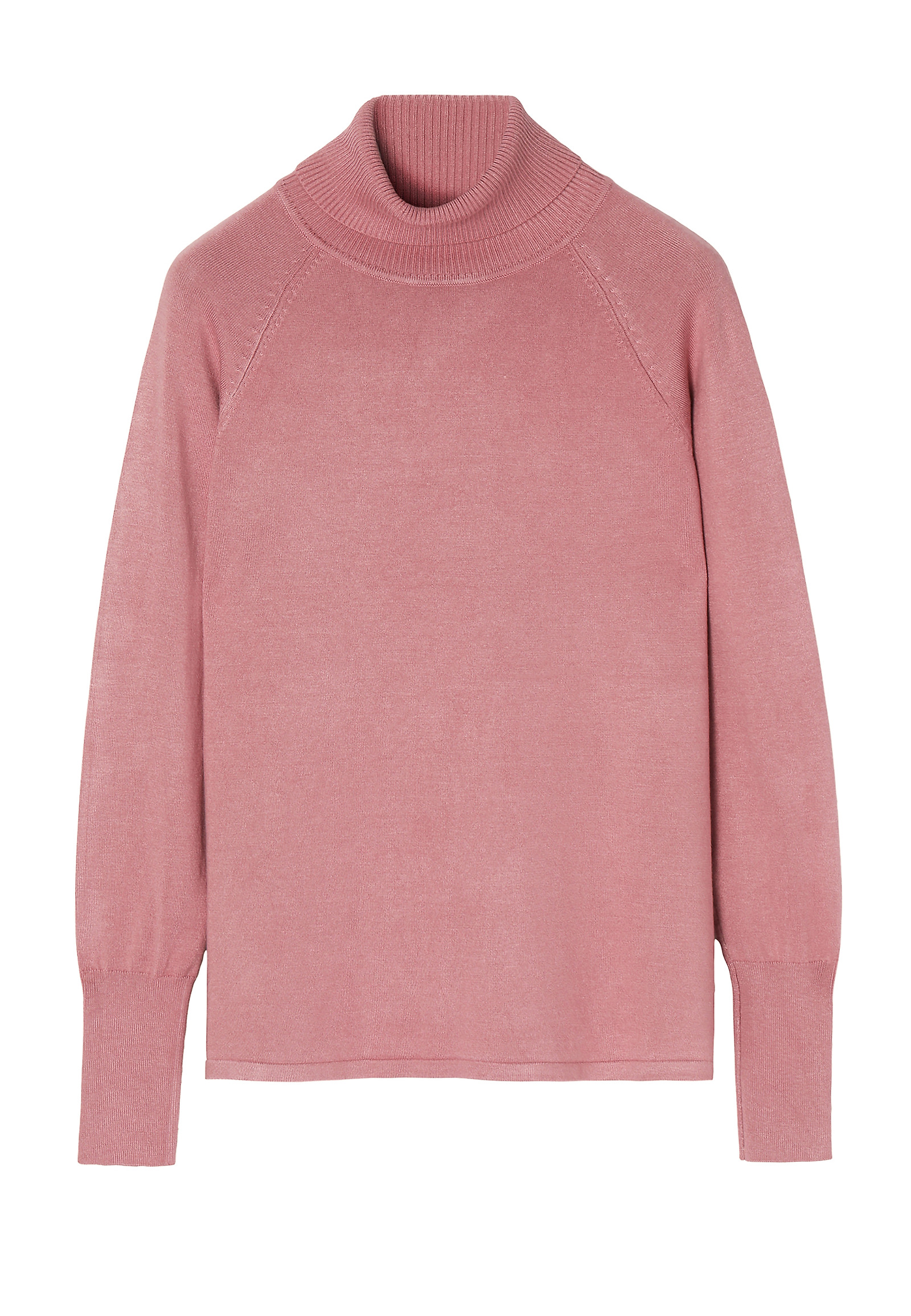 KLASYCZNY SWETER DAMSKI Z GOLFEM NEKOKI 1 KLASYCZNY SWETER DAMSKI Z GOLFEM NEKOKI 1 RÓŻOWY 91700