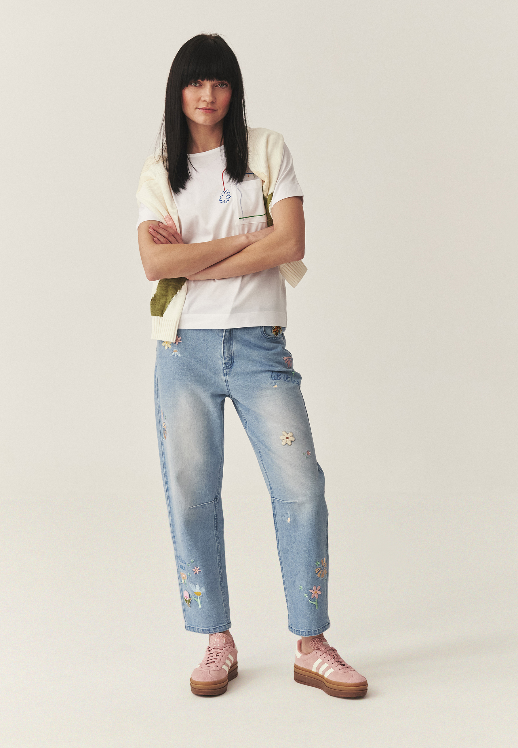 spodnie damskie denimowe HONEY