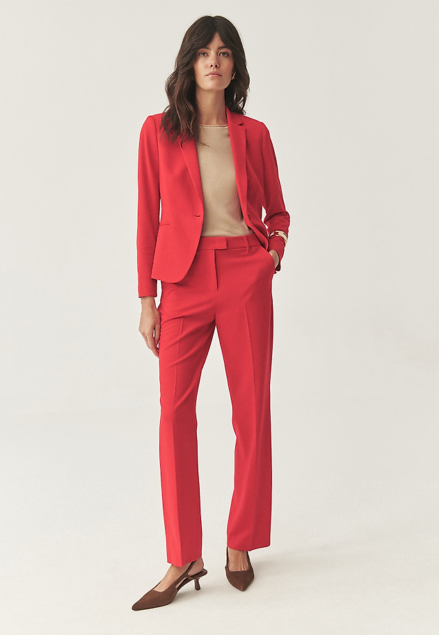 DÁMSKE OBLEKOVÉ NOHAVICE -SAS DÁMSKE OBLEKOVÉ NOHAVICE -SAS ČERVENÁ 2