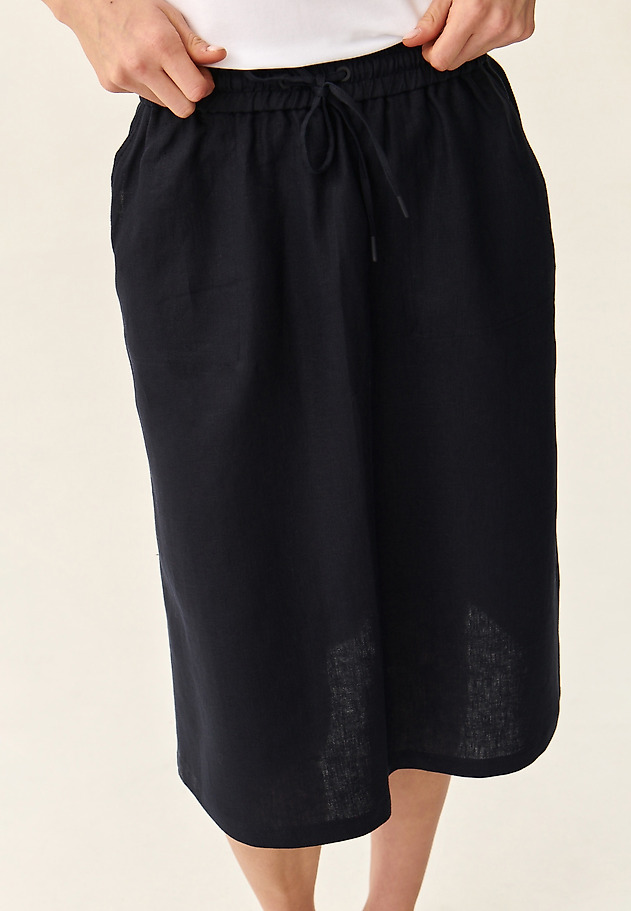LADIES' CLASSIC SKIRT KOLIKO LADIES' CLASSIC SKIRT KOLIKO NAVY BLUE 4