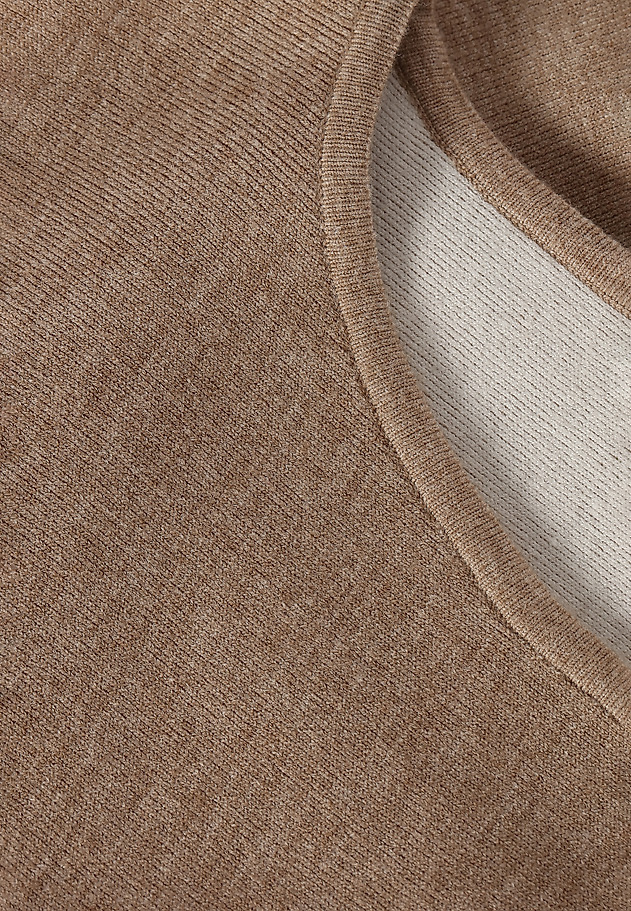 LADIES' SIMPLE SWEATER RAFIA LADIES' SIMPLE SWEATER RAFIA BEIGE 6