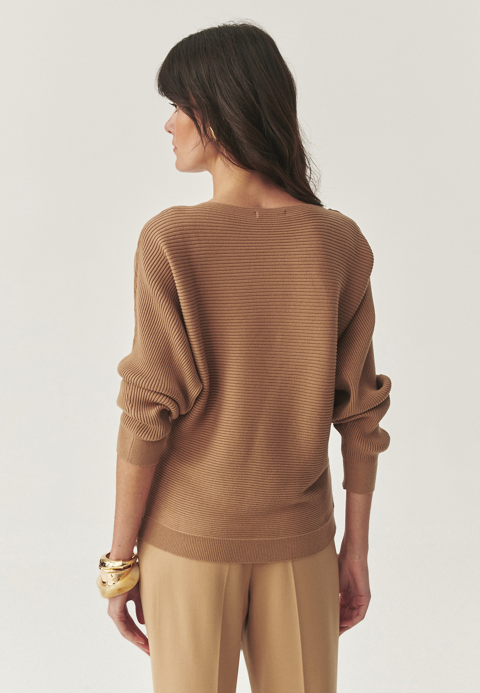 MODERN KIMONO KABÁT - ROWAN MODERN KIMONO KABÁT - ROWAN BARNA 113632