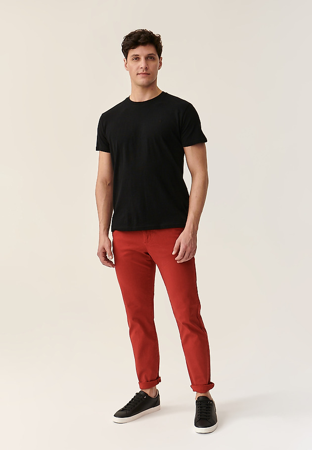 MEN'S TROUSERS JOSEPH 2 MEN'S TROUSERS JOSEPH 2 RED 1