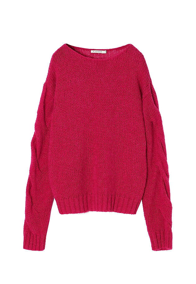SWETER DAMSKI Z WEŁNĄ NOMO SWETER DAMSKI Z WEŁNĄ NOMO RÓŻOWY 5